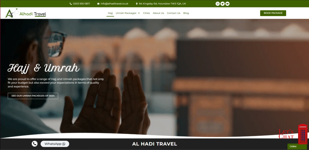 alhadi umrah packages